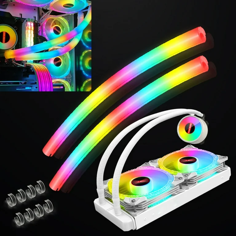 COVER CUSTOM MAGMA 2 TUBE WATERCOOLING ARGB